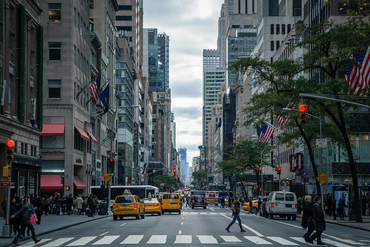 best rental markets in 2024, an example of a busy street in NYC